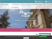 Tablet Screenshot of morsang.fr